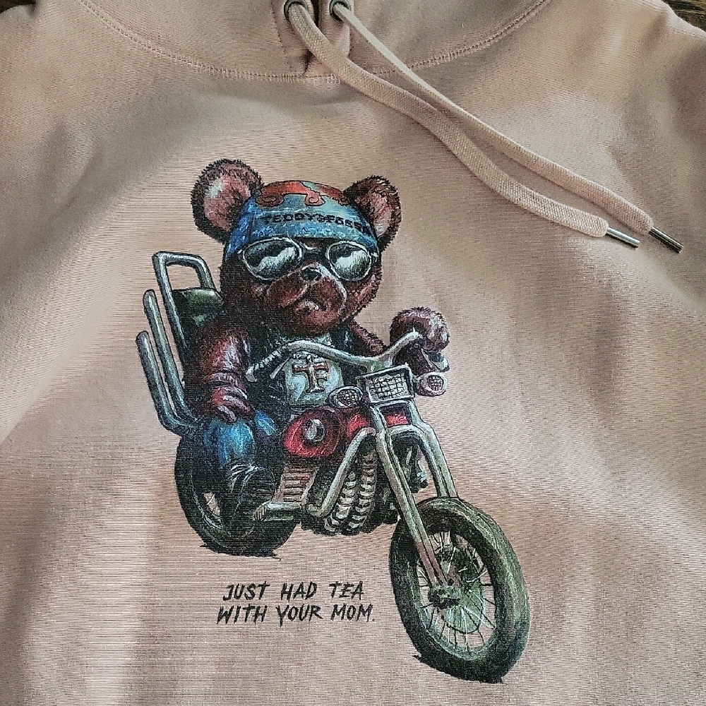 🐻 Teddy Fresh "Just Had Tea With Your Mom" Hoodie